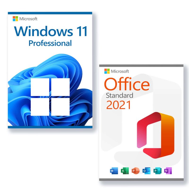Microsoft Windows 11 Professional + Microsoft Office 2021 Standard license for 1 devices