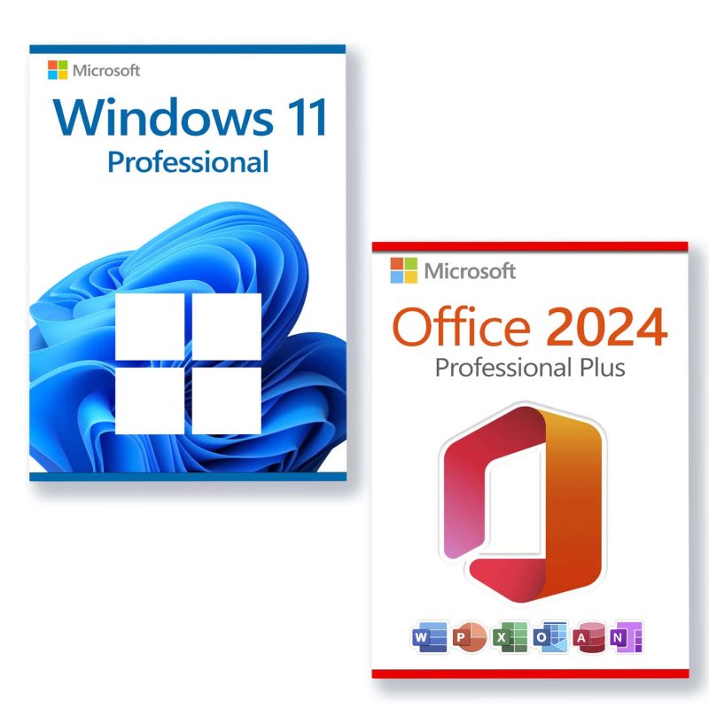 Microsoft Office 2024 Professional Plus + Microsoft Windows 11 Professional license for 1 devices